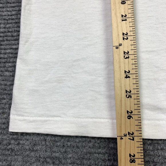 Vtg Grits Women Embroidered Girls Raised In The South Sz L Single Stitch T Shirt - Picture 9 of 10